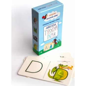 Hračka pro nejmenší TROCHA INAK - Edukační kartičky abeceda - SK