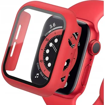 Pouzdro na mobilní telefon Pouzdro + Sklo 2v1 / Apple Watch 4 5 6 SE SE 2: 44 mm