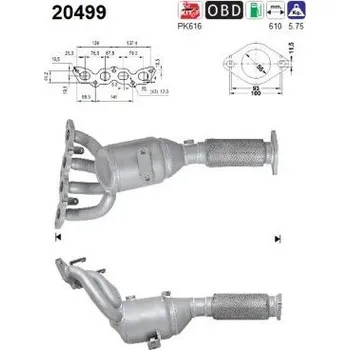 Katalyzátor Katalyzátor AS 20499