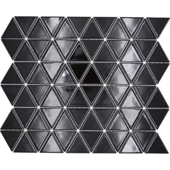 Obklad Keramická mozaika WzorcowniaStudio 25,2 x 29,1 cm černá