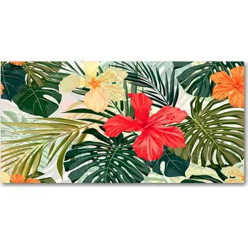 Obraz Kuchyňský panel Havajské květy 100x50 cm + LEPIDLO