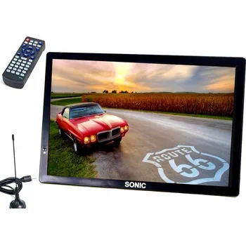 Televizor Přenosný televizor Sonic LED 14" Full HD DVB-T2 černý