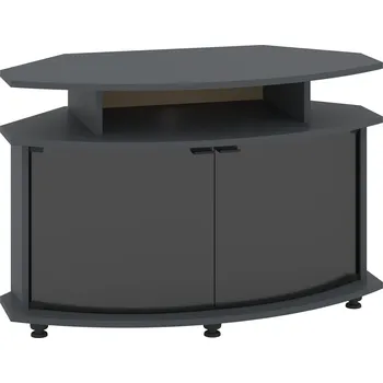 Televizní stolek Max-i Rohový TV stolek ESLIE Zvolte barvu:: antracit