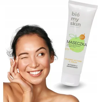 Pleťová maska VÝŽIVNÁ A ROZJASŇUJÍCÍ MASKA NA OBLIČEJ A KRK 75 ML vit. C AMINOKYSELINY BMS