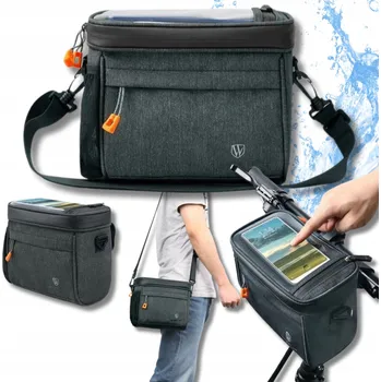 BRAŠNA NA ŘÍDÍTKA POUZDRO TELEFON PÁNSKÁ TAŠKA PŘES RAMENO NA KOLO VODĚODOLNÁ