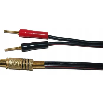 Audio kabel Reproduktorový kabel RCA /2 kolíky 2x2,5 mm 1 m