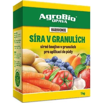 Hnojivo AgroBioOpava AgroBio HARMONIE Síra v granulích Objem: 1kg