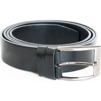 Opasek Pánský černý kožený opasek šířka 38 mm, délka 135 cm pro pas 120