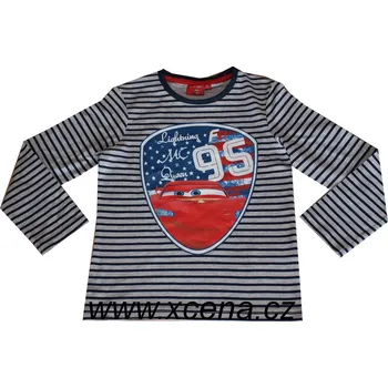 Chlapecké tričko Výrobce Chlapecké tričko Cars pruhované nová kolekce Velikost: 6roků