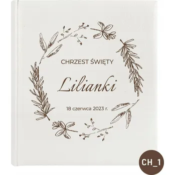 Fotoalbum Album 24x24 bílá ekokůže, 40 stran ZEP, s možností personalizace