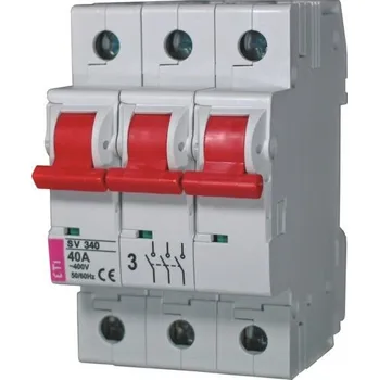 pojistka ELKO EP, s.r.o. SV340A 3p Hlavní vypínač, 3 pól