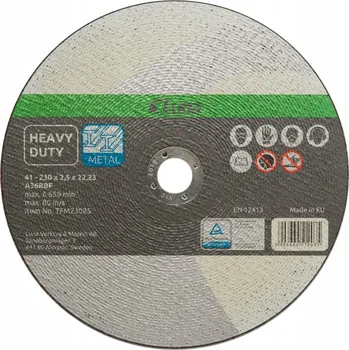 Řezný kotouč Řezací kotouč na kov 230x2,0 mm A36RBF Luna