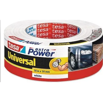 Lepicí páska Lepicí páska tesa Extra Power Universal, textilní, bílá, 50m:50mm