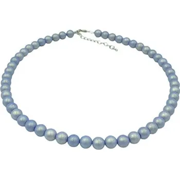 Náhrdelník Náhrdelník skleněné perle - blue bell
