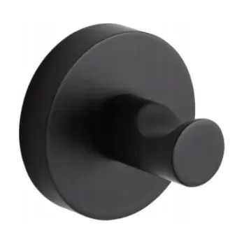 Věšák Háček na hmoždinky Stella černý