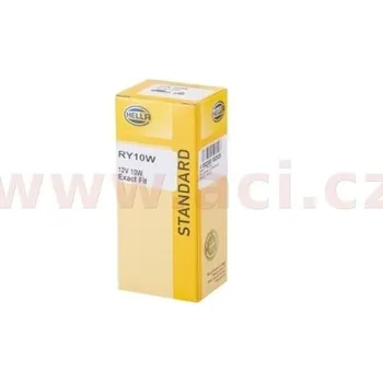 Auto-moto zarovka s kovovou patici RY10W /12V| 10W| BAU15s/ Standard HELLA