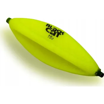 Signalizace záběru Podvodní splávek DARTER U-FLOAT Neonově žlutý 20g/9.5cm - Black Cat