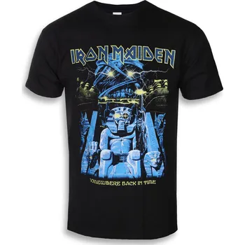 Pánské tričko Tričko metal pánské Iron Maiden - Back In Time Mummy - ROCK OFF - IMTEE81MB - XL