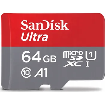 Paměťová karta MicroSD karta SanDisk ULTRA 64 GB