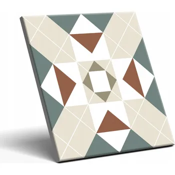 Dlažba Dekorativní Gresová Dlaždice Patchwork Victorian ADA 20x20 cm I. jakost