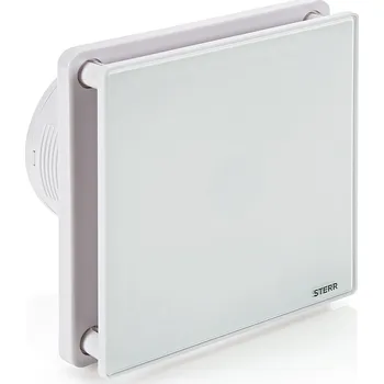 Domácí ventilátor Koupelnový ventilátor Sterr průměr 100 mm s časovačem BFS100T bílý