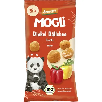 Rýžový chlebíček MOGLi Špaldové kuličky paprika 40 g bio