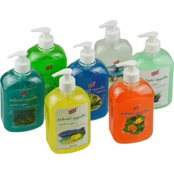 Mýdlo Glycerinové tekuté mýdlo s dávkovačem 0,5l Van vonné