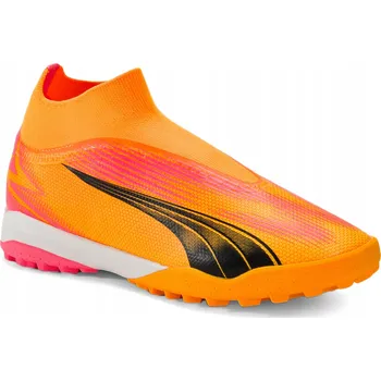 Kopačky Fotbalová obuv PUMA Ultra Match + LL TT sunset glow/puma black/sun, velikost 46 EU