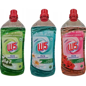 Čistič podlahy W5 tekutý čistič podlah 1,5 l