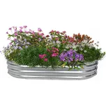 IGOTREND IGOTREND, 83420 Záhon vyvýšený plech. ovál 120 x 60 x 30 cm