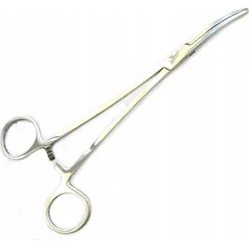 SZCZYPCE ZACISKOWE chirurgická ocel pinzeta 25 cm
