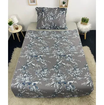 Povlečení Bavlněné povlečení, jednolůžko - Květinová oáza