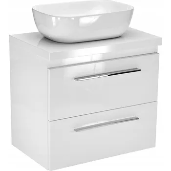 Koupelnový nábytek ZÁVĚSNÁ SKŘÍŇKA S UMYVADLEM NA DESKU 50CM SYCYLIA