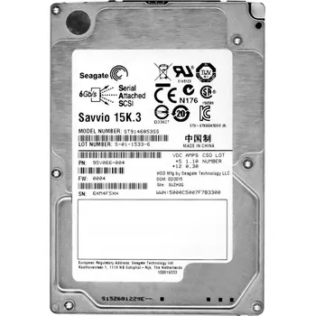Interní pevný disk SEAGATE SAVVIO 15K.3 146GB 15K 64MB SAS-2 2.5'' ST9146853SS