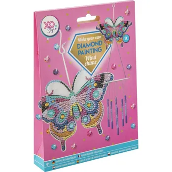 Puzzle GRAFIX Diamantové malování Zvonkohra Motýl