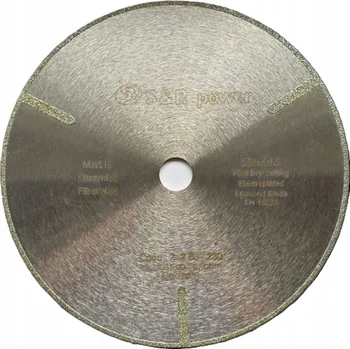 Řezný kotouč Diamantový řezný kotouč 230 mm. S&R na mramor