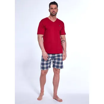 Pyžamo Cornette 326/180 Norway kr/r S-2XL pánské kaštanové M