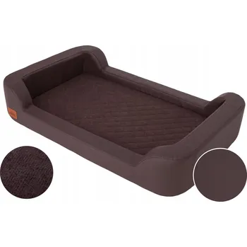 Pelíšek pro psa Hobbydog pelíšek pro psa hnědý 80 cm x 120 cm