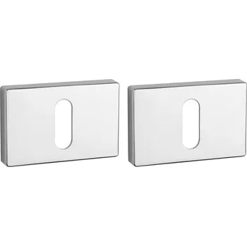 Řetězová sada pro motocykl Obdélníková rozeta klíč chrom Slim APRILE