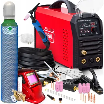 Svářečka INVERTOROVÁ SVÁŘEČKA IDEAL TECNO TIG 215 AC DC PULS MMA 230V 200A HF IGBT