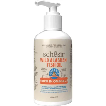 GRIZZLY PET PRODUCTS Lososový olej pro psy a kočky Grizzly Wild Salmon 1 l