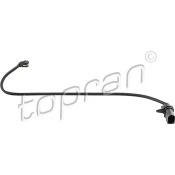 Brzdová destička Výstražný kontakt, opotřebení obložení TOPRAN 638 972