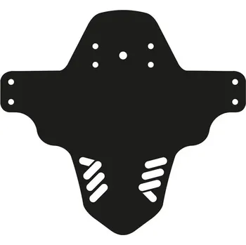 Blatník na kolo Přední Blatník na Kolo 26 27.5 29 AMS - Černo Bílý