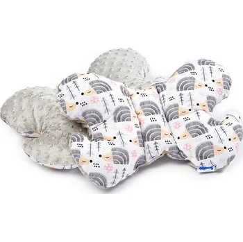 Polštář Polštář s motýlkem Sensillo, šedý