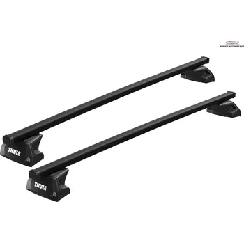 Příčník na automobil Příčníky Thule BMW X3 G45 2025-2026 integrované podélníky, SquareBar Evo (Thule SquareBar Evo 7106 + 7123 + kit 6193)