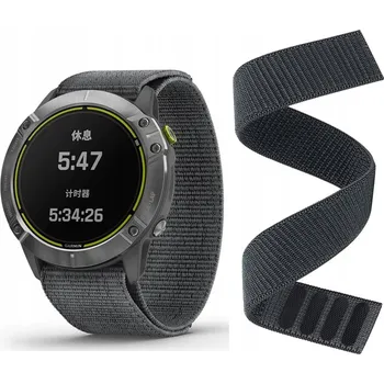 Řemínek na hodinky Měkký Nylonový Řemínek / Garmin 26mm / FENIX 3 3HR