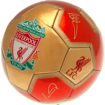 Fotbalový míč Liverpool FC Fotbalový míč Liverpool FC, červeno-zlatý, vel. 1