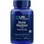 Life Extension Bone Restore with Vitamin K2 -120 kapslí