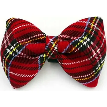 Vánoční ozdoba Mašle Psiakrew , kostkovaná, vícebarevná, 1 ks