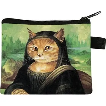 Peněženka Roztomilá mini peněženka s kočičím motivem | dětská peněženka - 03